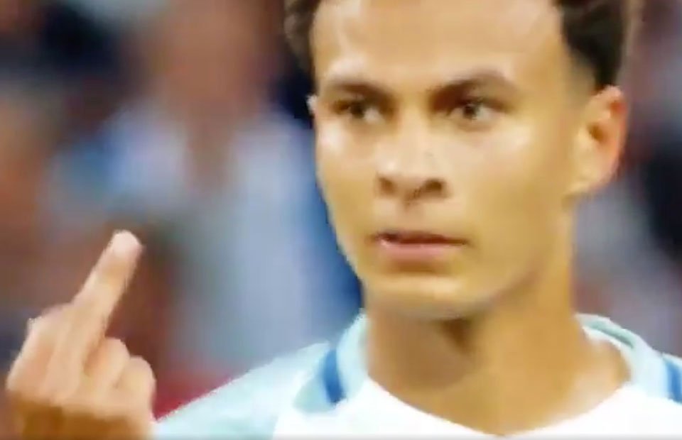 Alli likely to be punished for middle finger