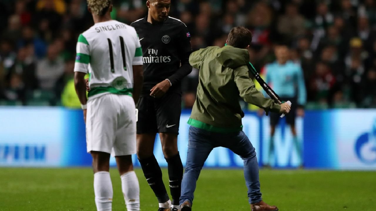 Celtic charged after Mbappe fan attack